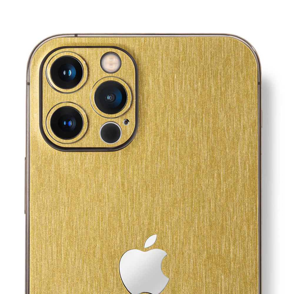 スキンシール iPhone12 mini ゴールドブラッシュメタル – wraplus