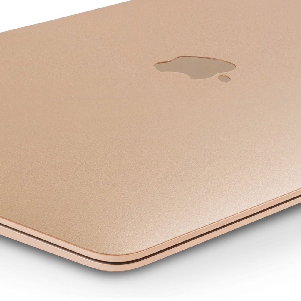 スキンシール MacBook 12インチ ゴールド – wraplus