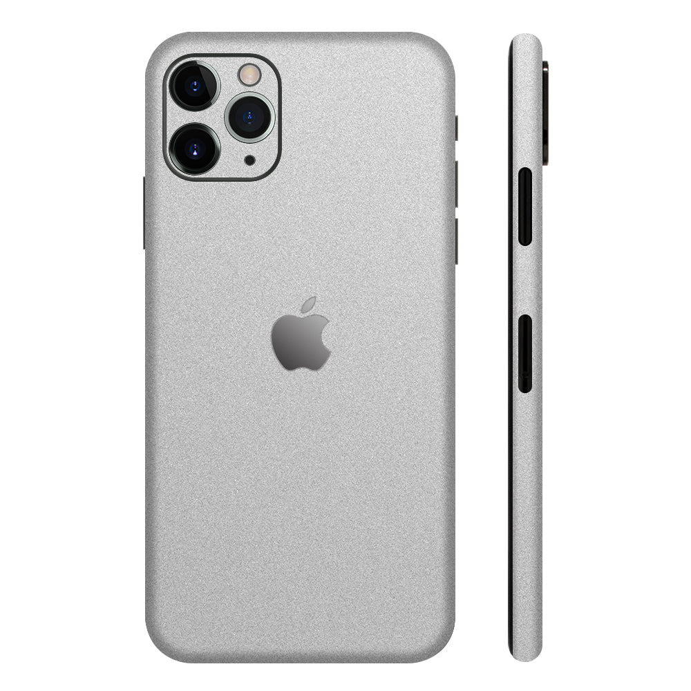スキンシール iPhone11 シルバー 全面カバー – wraplus