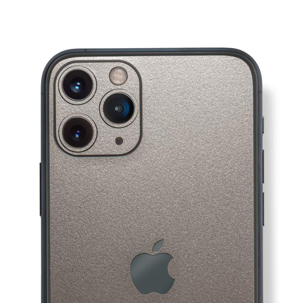 スキンシール iPhoneSE 第2世代 第3世代 スペースグレイ 背面カバー 