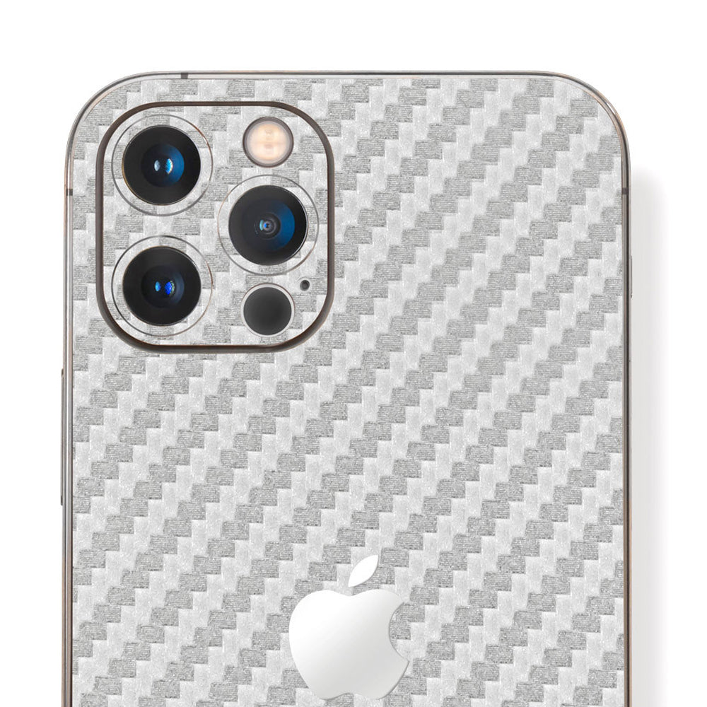 スキンシール iPhone13 Pro Max シルバーカーボン – wraplus